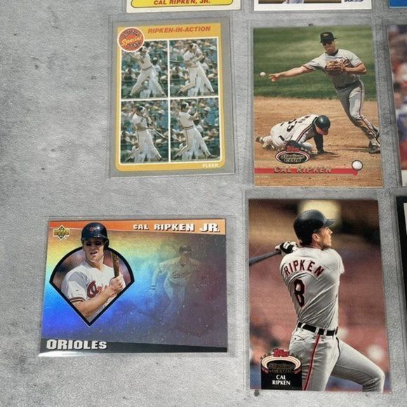 HUGE 20 Card Lot Cal Ripken Jr Baltimore Orioles Stadium Donruss Gold Upper Deck - Picture 5 of 7